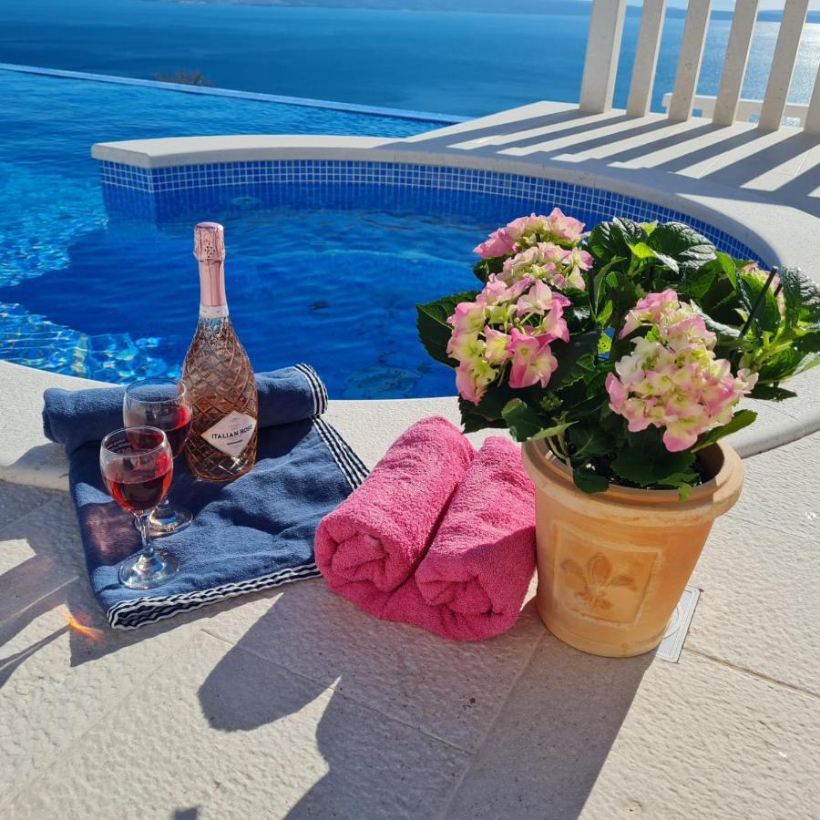 פודסטראנה Sea View Luxury Apart Hotel Villa Conte With Swiming Pool And Romantic Spa מראה חיצוני תמונה