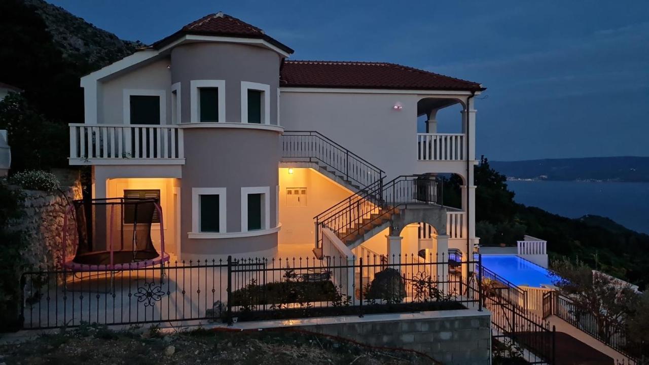 פודסטראנה Sea View Luxury Apart Hotel Villa Conte With Swiming Pool And Romantic Spa מראה חיצוני תמונה