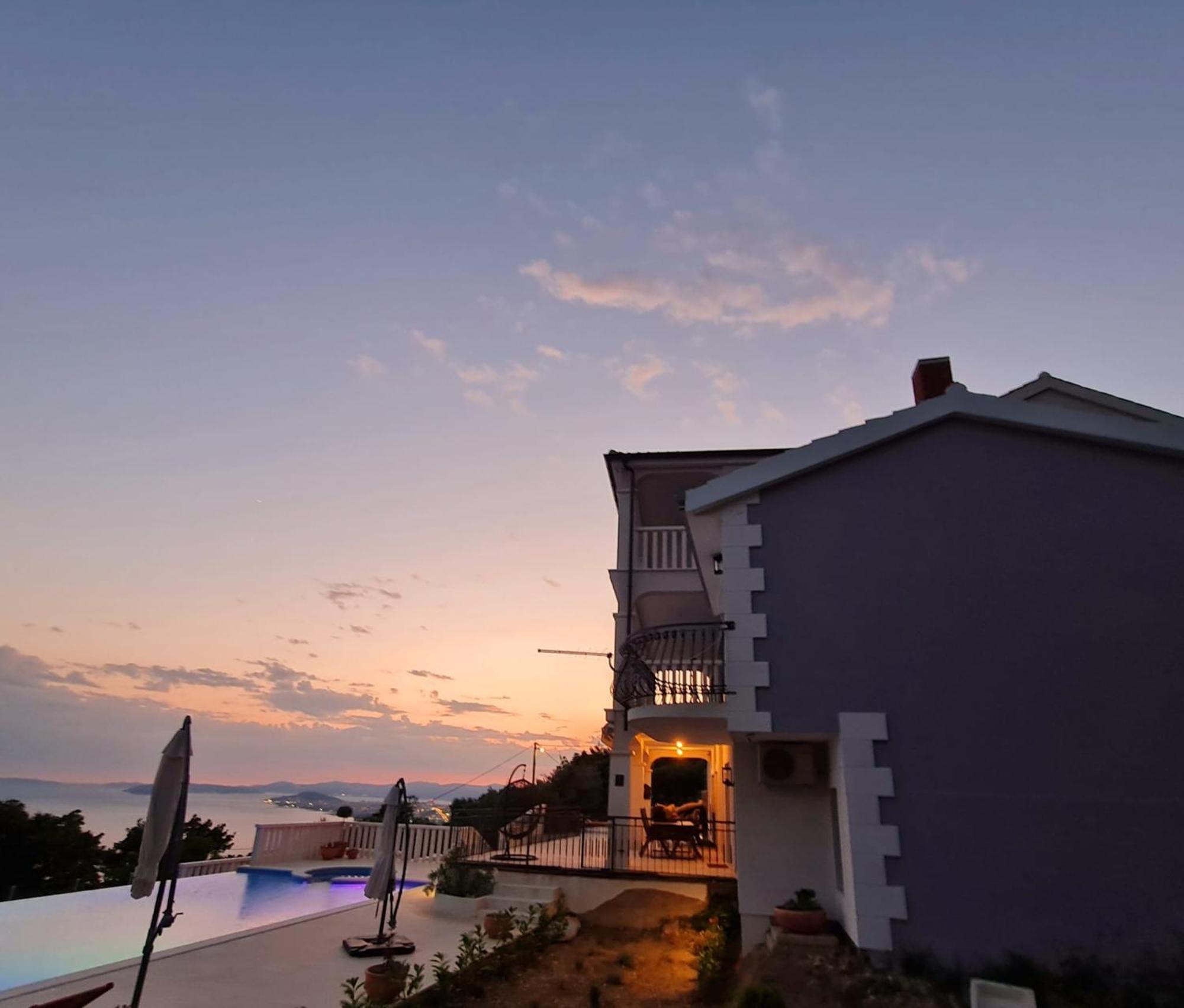 פודסטראנה Sea View Luxury Apart Hotel Villa Conte With Swiming Pool And Romantic Spa מראה חיצוני תמונה