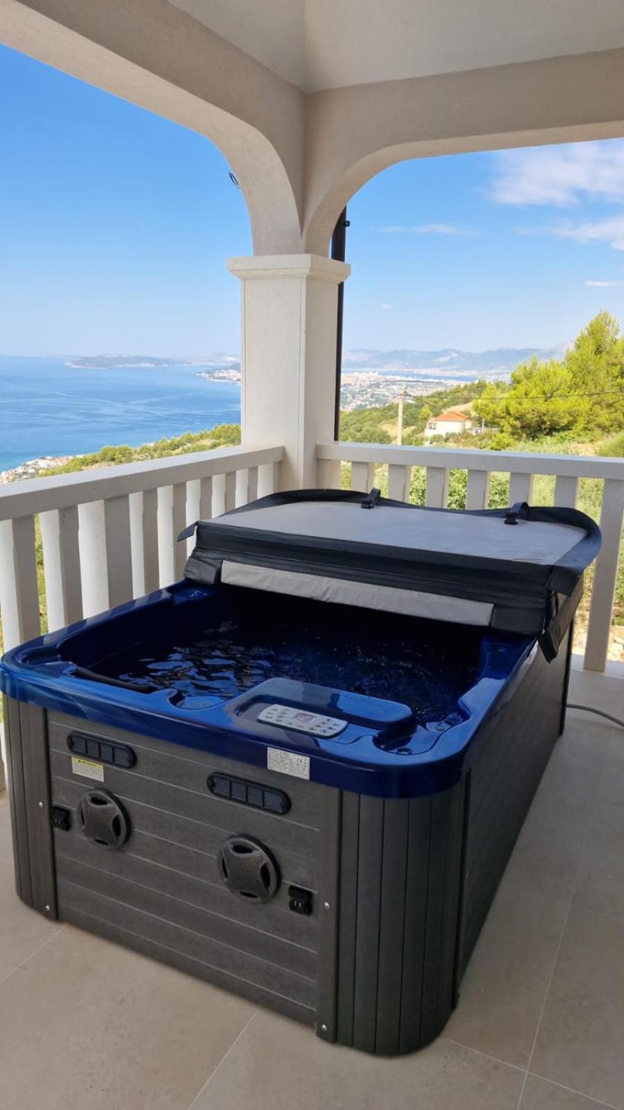 פודסטראנה Sea View Luxury Apart Hotel Villa Conte With Swiming Pool And Romantic Spa מראה חיצוני תמונה