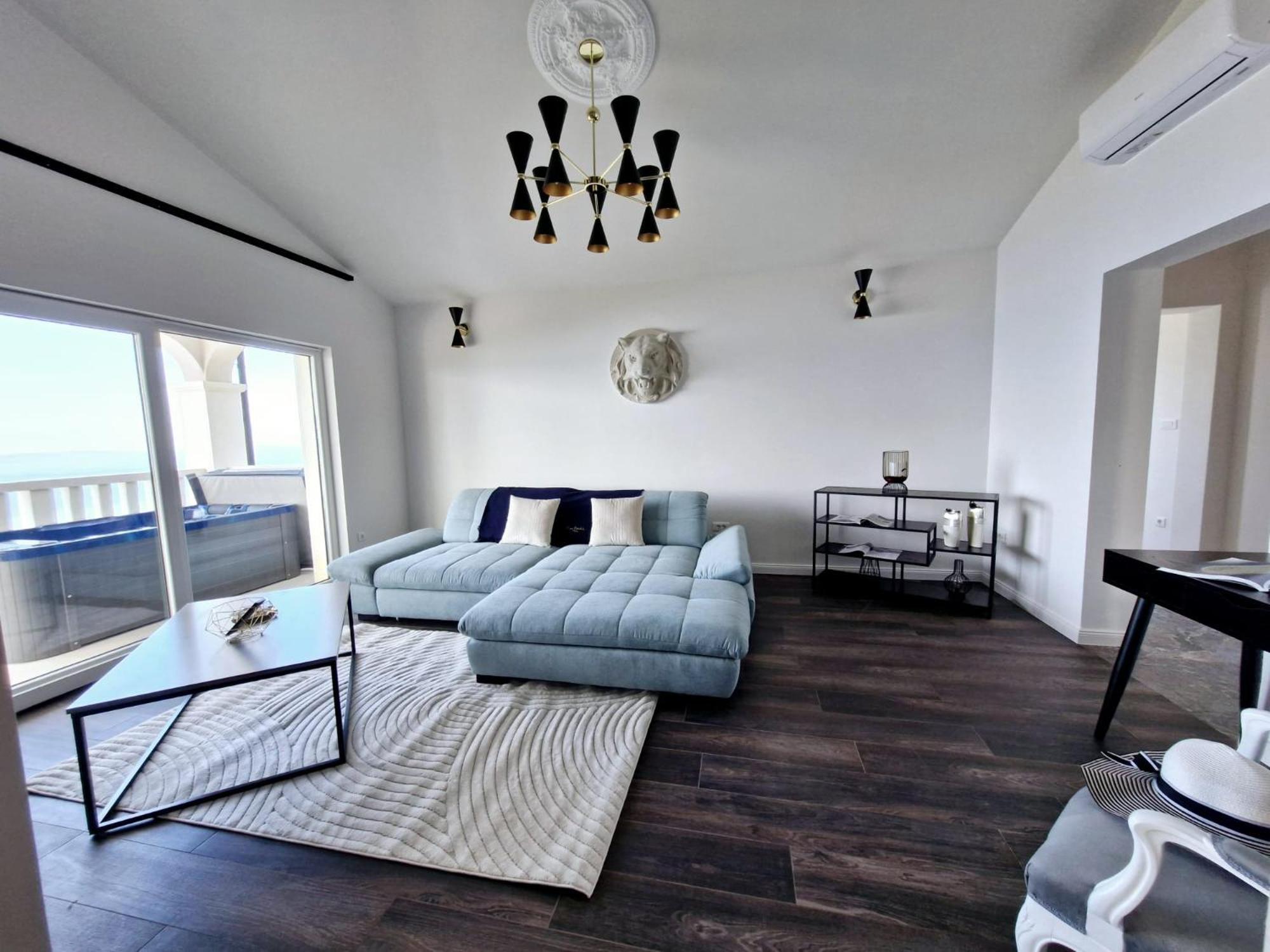 פודסטראנה Sea View Luxury Apart Hotel Villa Conte With Swiming Pool And Romantic Spa מראה חיצוני תמונה